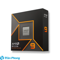 CPU AMD Ryzen 9 9900X (AMD AM5 - 12 Core - 24 Thread - Base 4.4Ghz - Turbo 5.6Ghz - Cache 76MB)